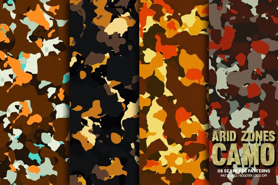 Arid Zones Camo - CraftNest - Digital Crafting and Art