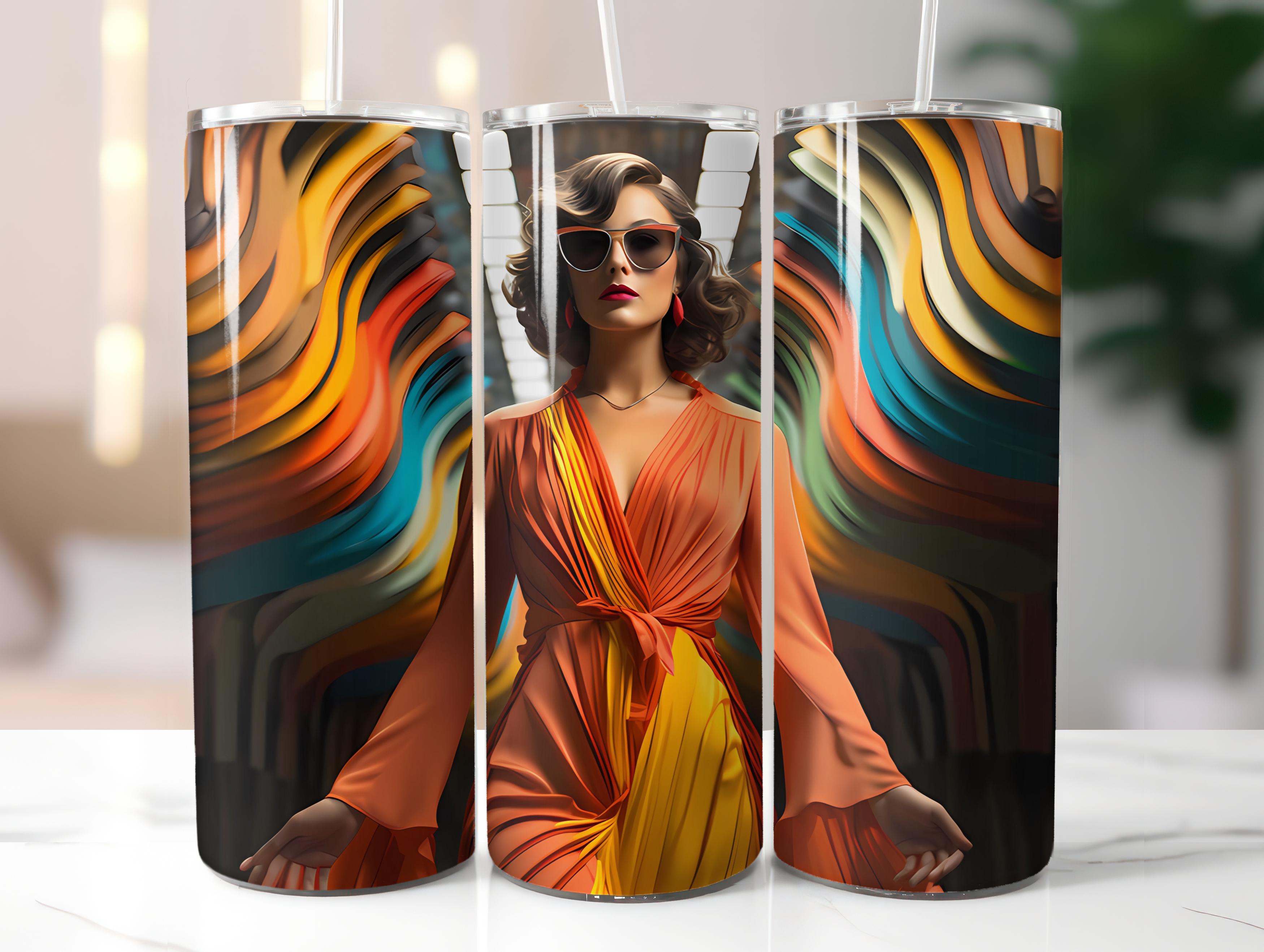 Art Deco 3 Tumbler Wrap - CraftNest