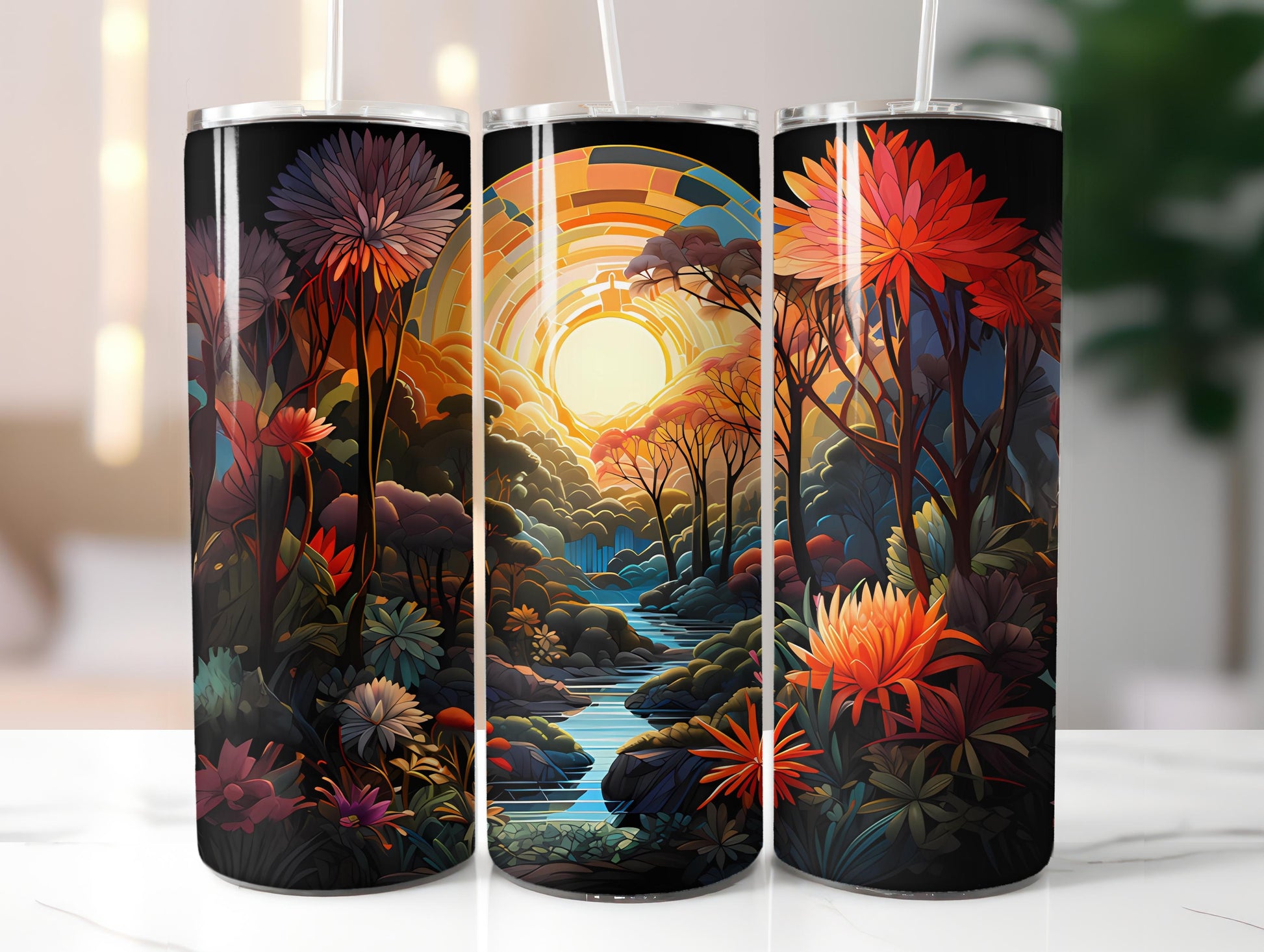 Art Deco 2 Tumbler Wrap - CraftNest