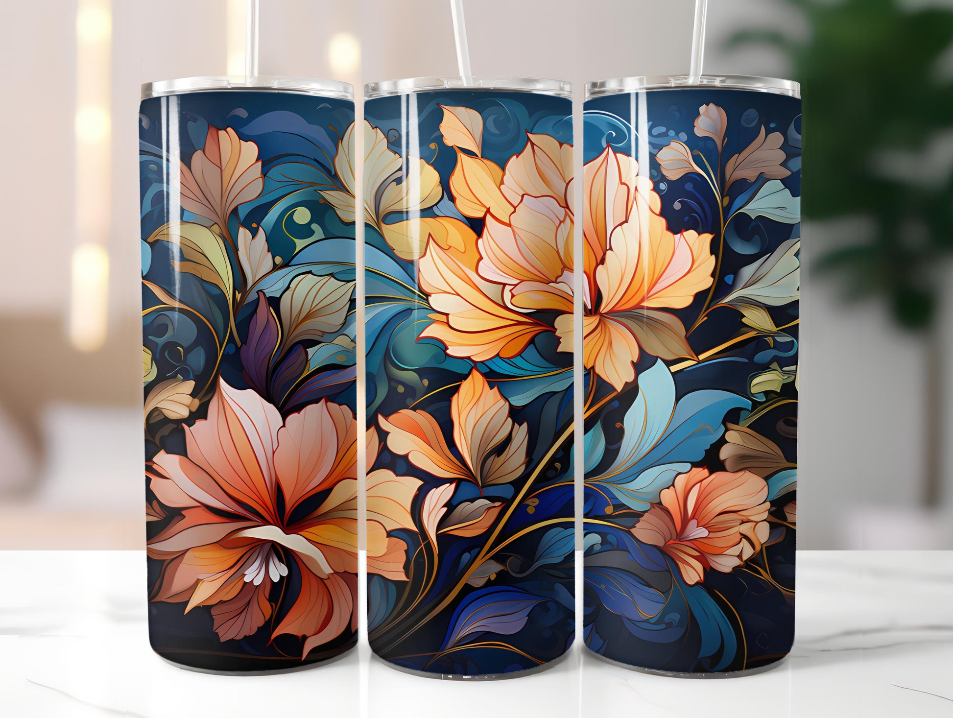 Art Deco 1 Tumbler Wrap - CraftNest