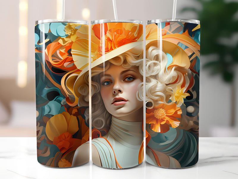 Art Deco 3 Tumbler Wrap - CraftNest