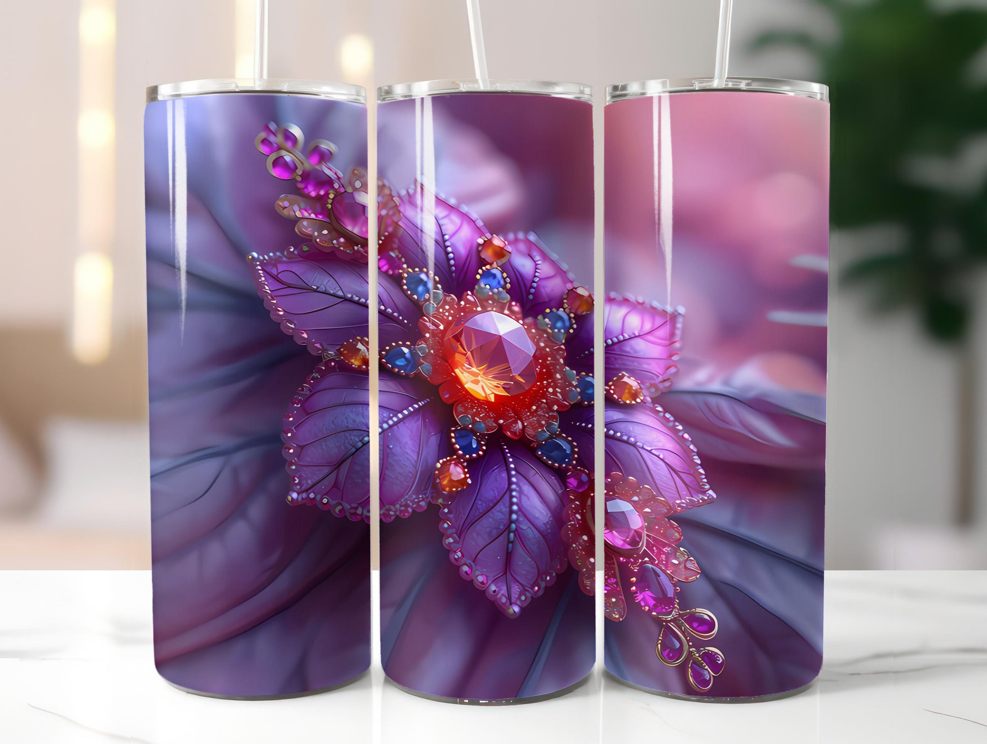 Art Nouveau Easter 2 Tumbler Wrap - CraftNest