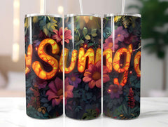 Art Nouveau Summer 4 Tumbler Wrap - CraftNest - Digital Crafting and Art