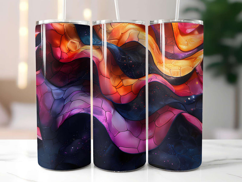 Art Nouveau Summer 1 Tumbler Wrap - CraftNest - Digital Crafting and Art