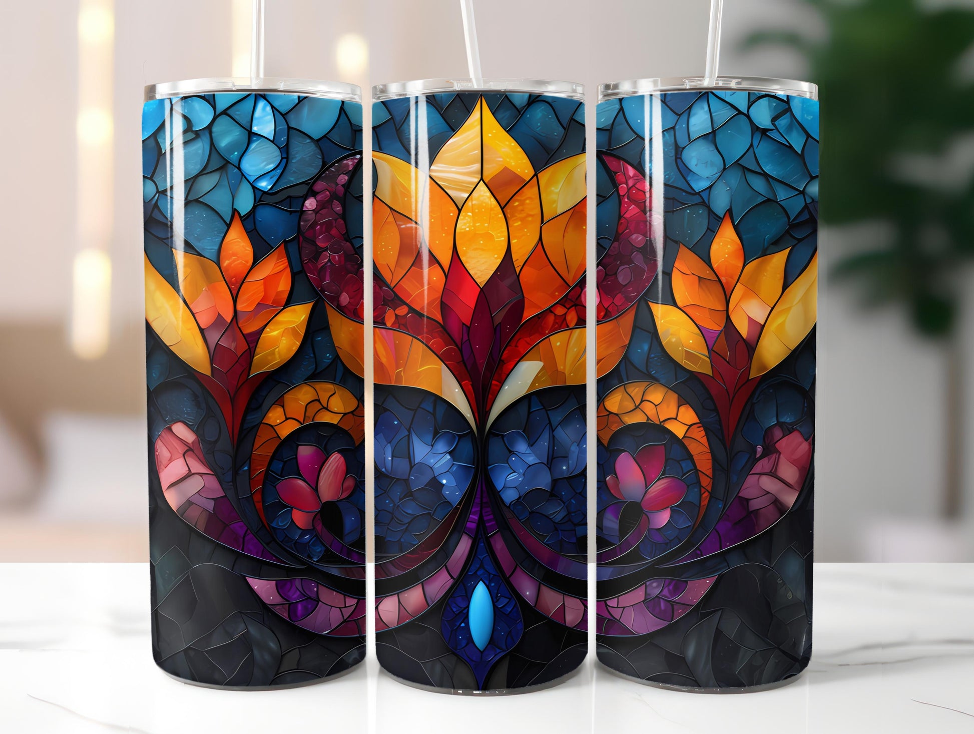 Art Nouveau Easter 2 Tumbler Wrap - CraftNest