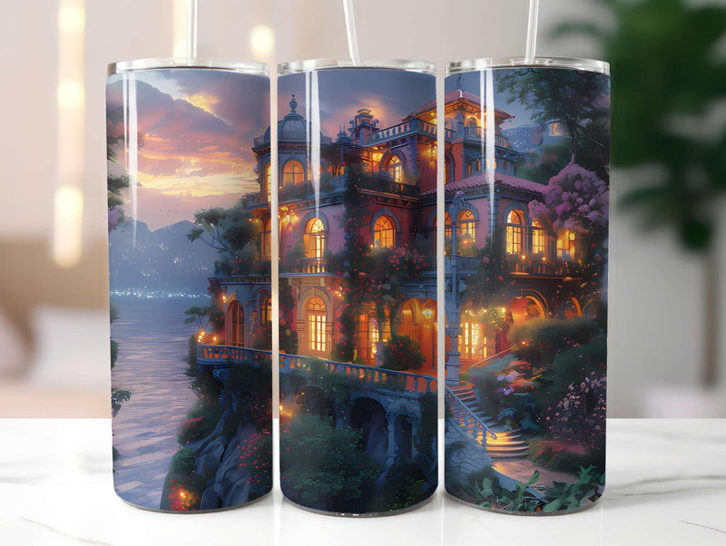 Art Nouveau Summer 4 Tumbler Wrap - CraftNest - Digital Crafting and Art