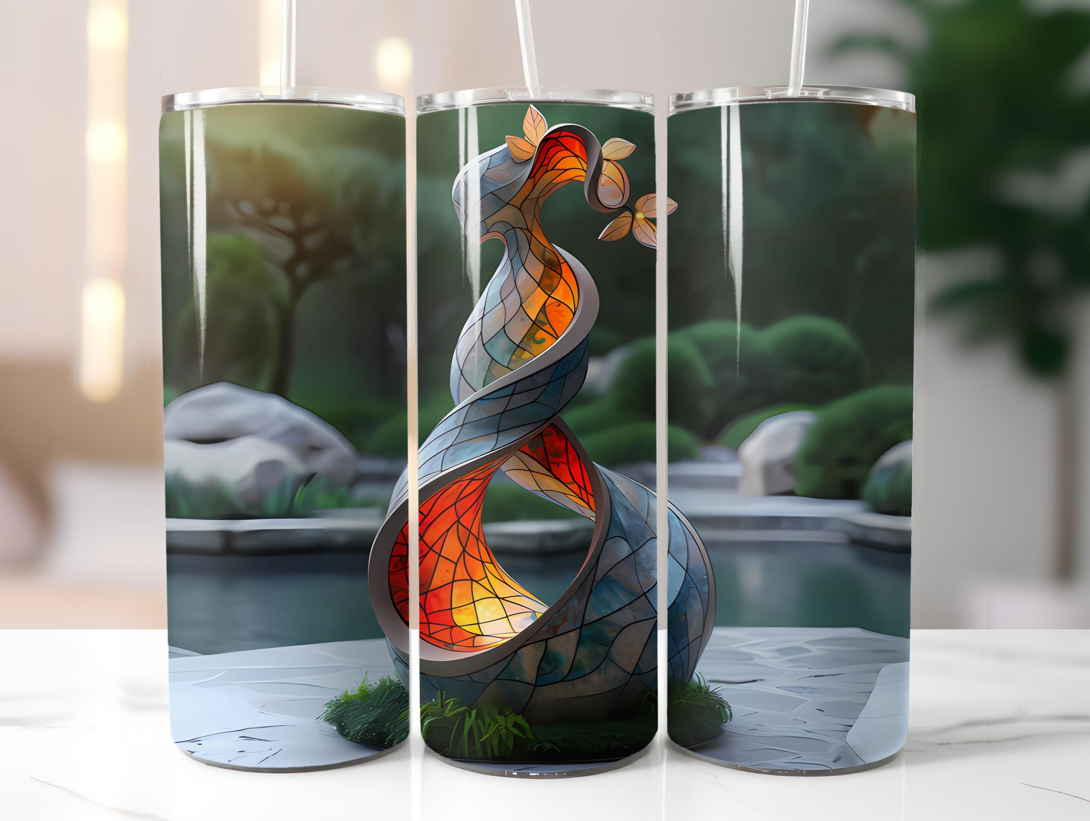 Art Nouveau Easter 2 Tumbler Wrap - CraftNest