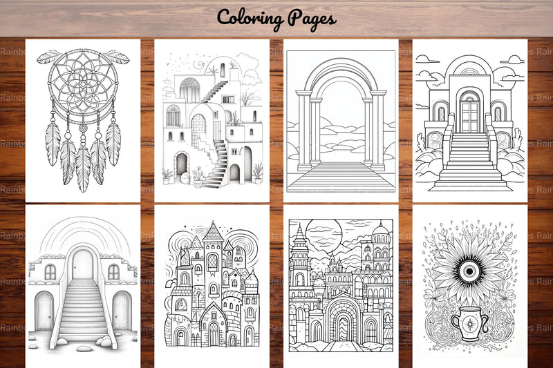 Boho Art Coloring Book - CraftNest - Digital Crafting and Art
