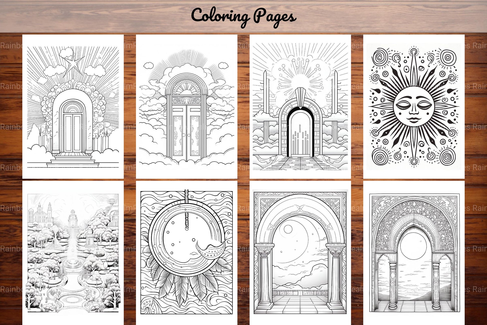 Boho Art Coloring Book - CraftNest - Digital Crafting and Art