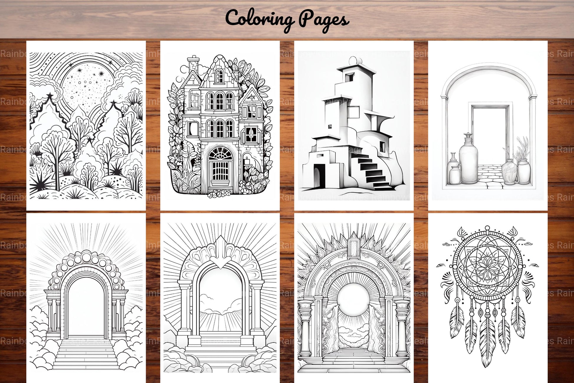 Boho Art Coloring Book - CraftNest - Digital Crafting and Art