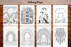 Boho Art Coloring Book - CraftNest - Digital Crafting and Art