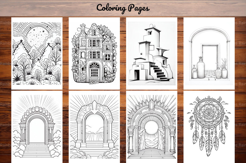 Boho Art Coloring Book - CraftNest - Digital Crafting and Art