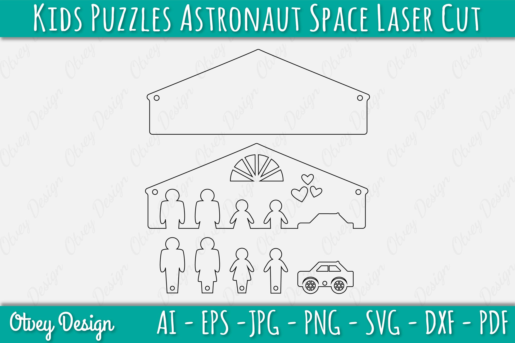 Family Keychain SVG Home Key Holder Laser Cut SVG Bundle 5 - CraftNest - Digital Crafting and Art