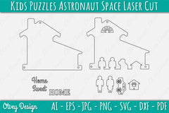 Family Keychain SVG Home Key Holder Laser Cut SVG Bundle 7 - CraftNest - Digital Crafting and Art