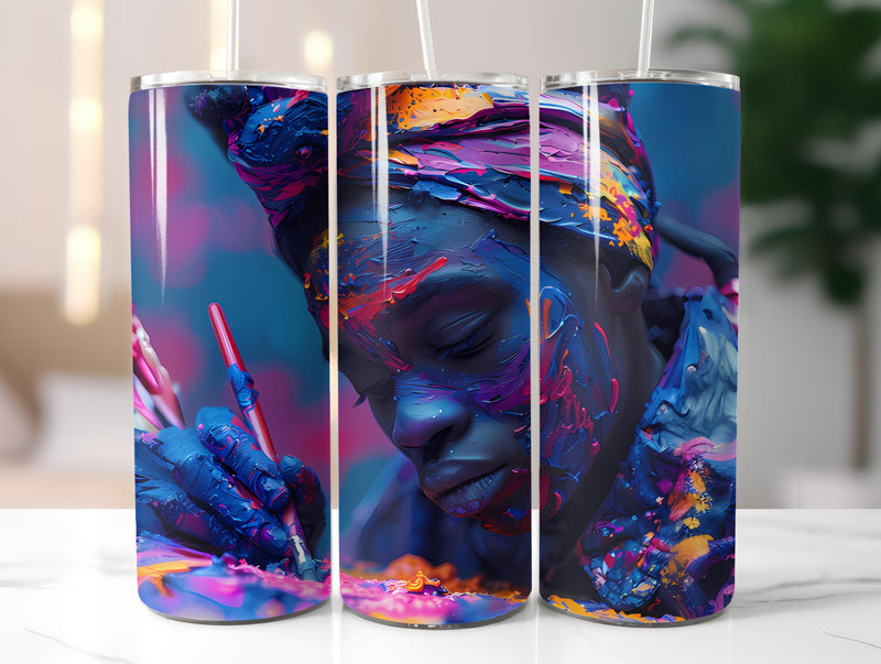 Artist Profession 2 Tumbler Wrap - CraftNest - Digital Crafting and Art