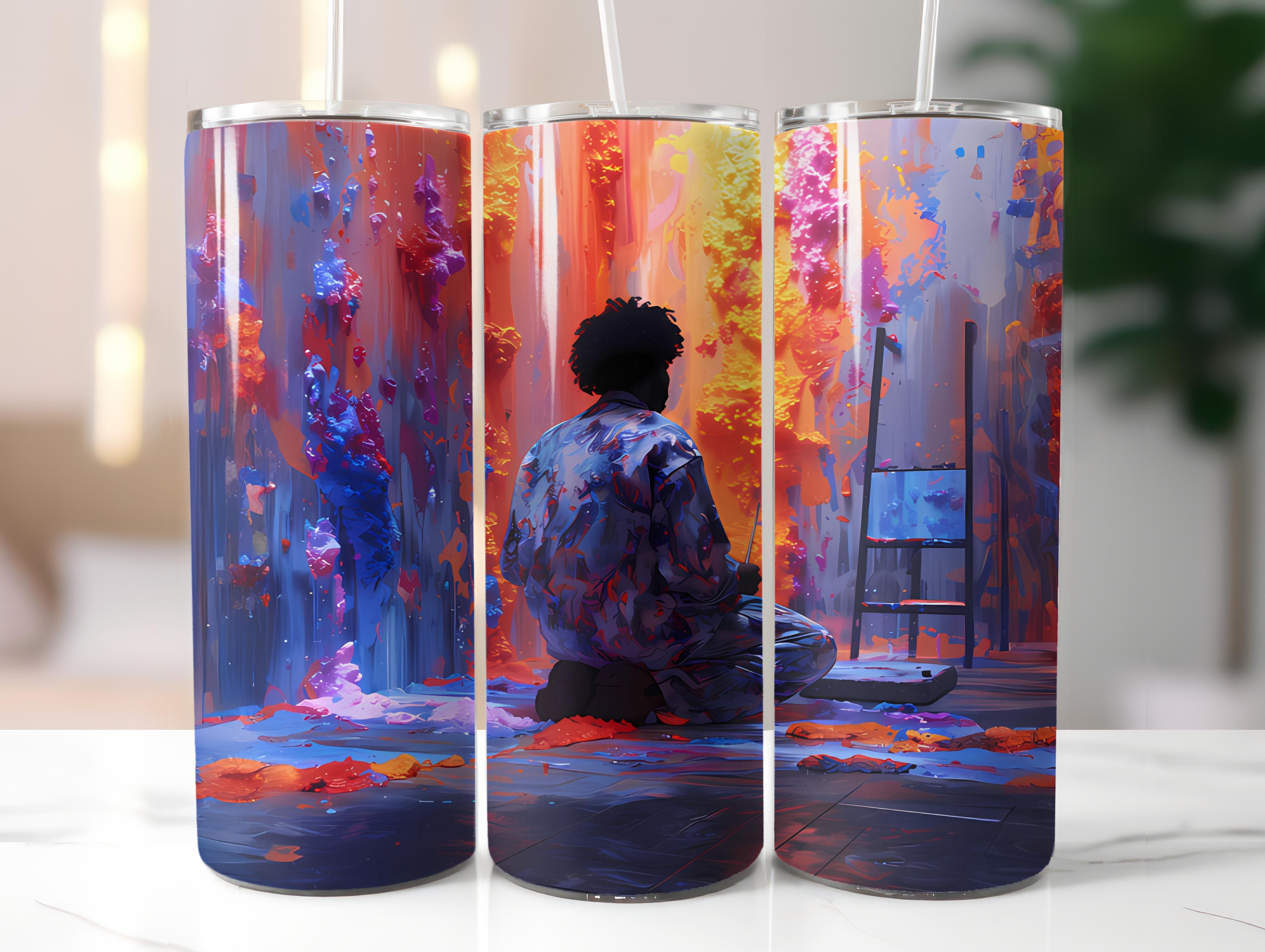 Artist Profession 2 Tumbler Wrap - CraftNest - Digital Crafting and Art