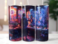 Artist Profession 2 Tumbler Wrap - CraftNest - Digital Crafting and Art