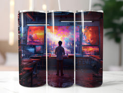 Artist Profession 2 Tumbler Wrap - CraftNest - Digital Crafting and Art