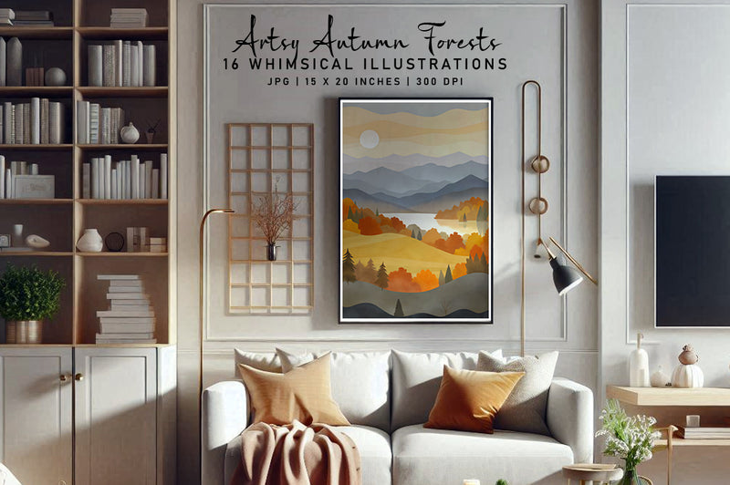Artsy Autumn Forests - CraftNest - Digital Crafting and Art