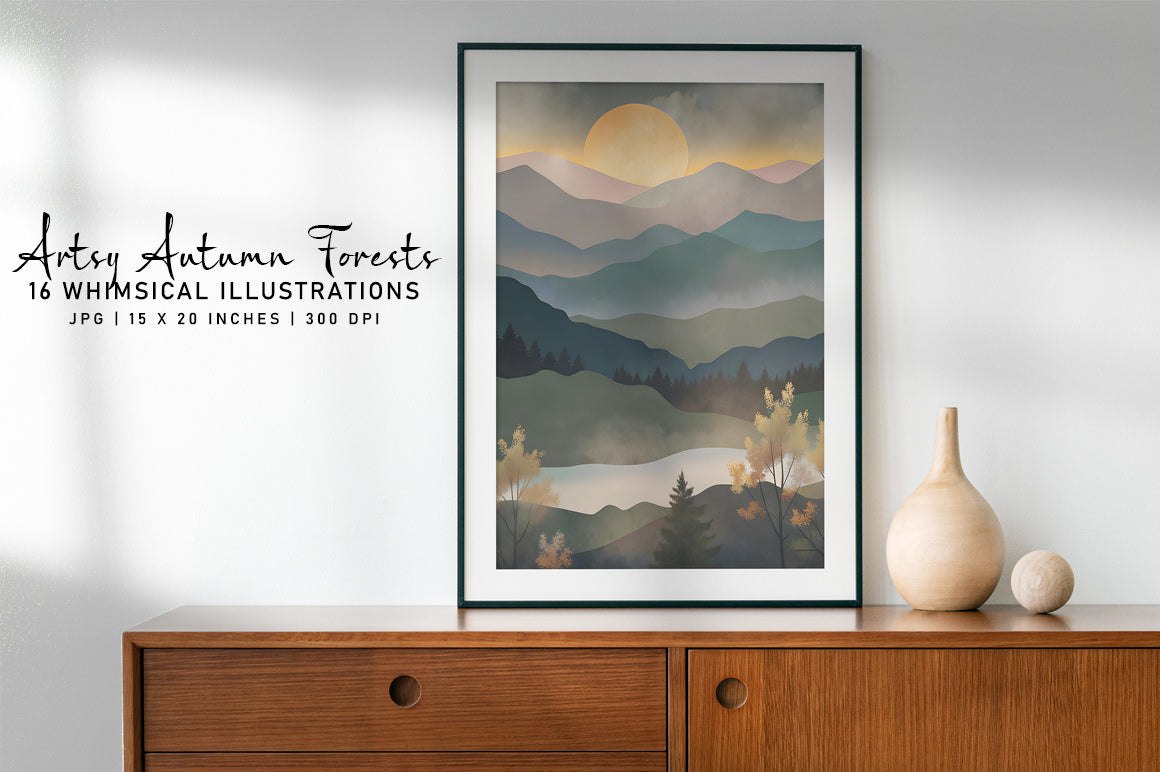 Artsy Autumn Forests - CraftNest - Digital Crafting and Art