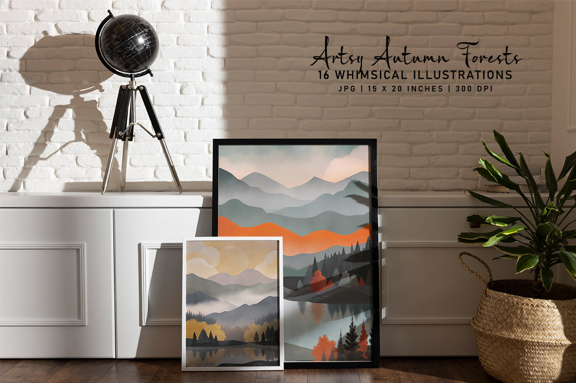 Artsy Autumn Forests - CraftNest - Digital Crafting and Art