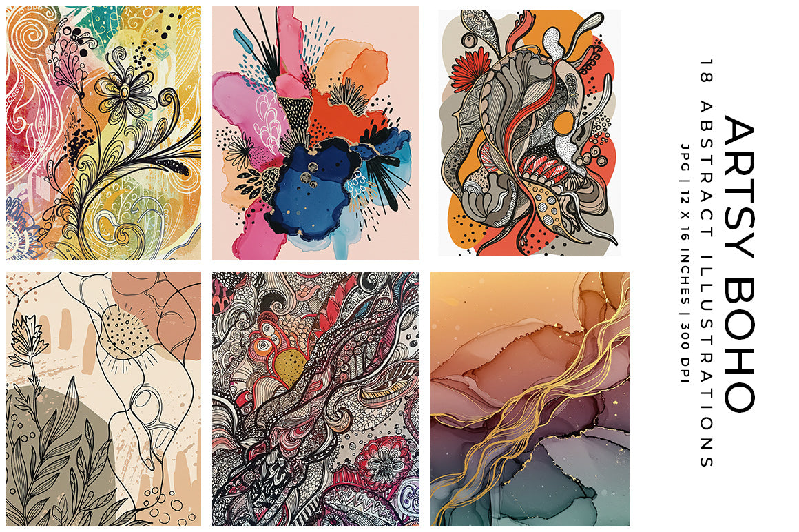 Artsy Boho - Wall Art