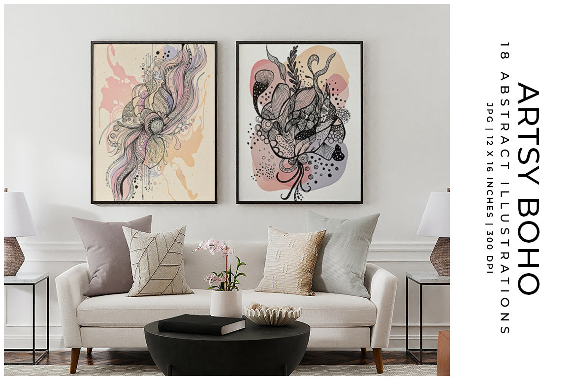 Artsy Boho - Wall Art