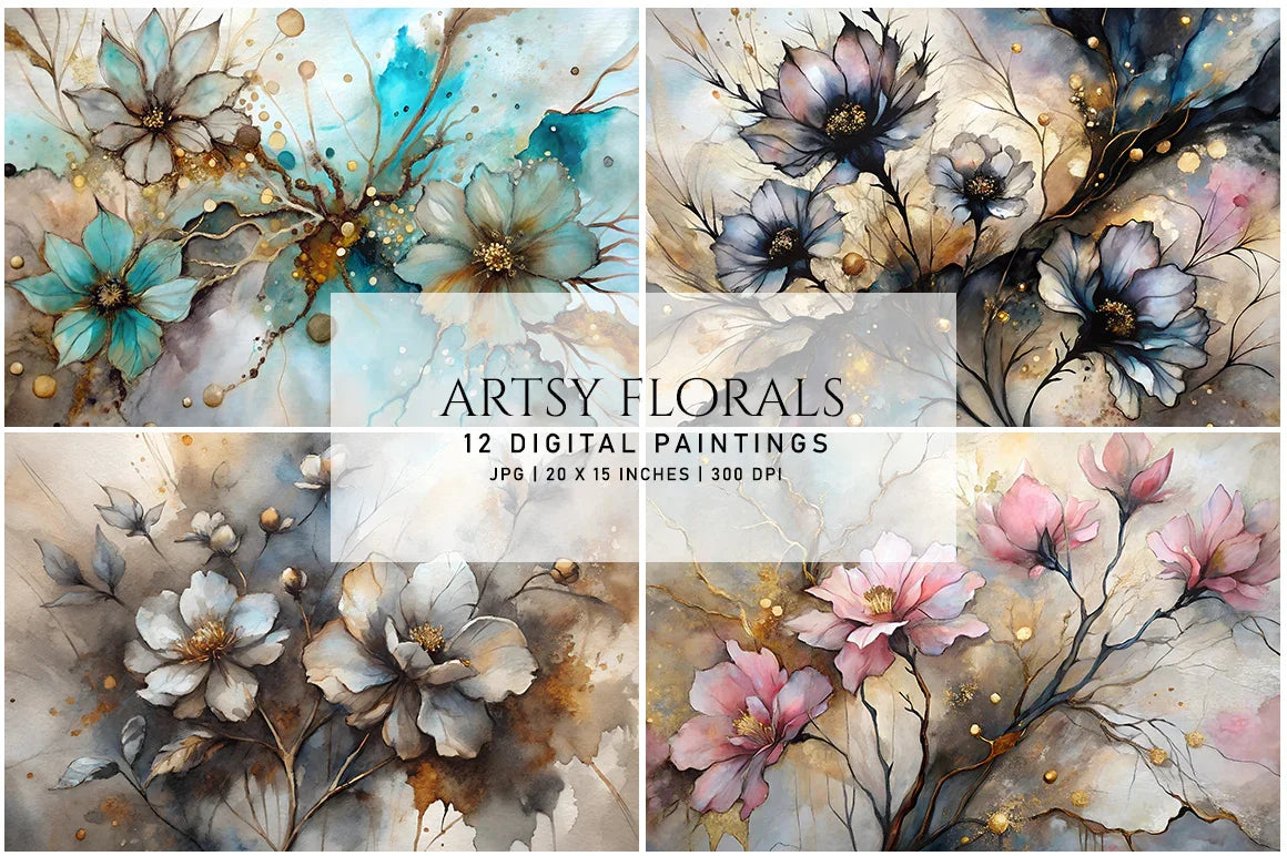 Artsy Roses Artsy Florals