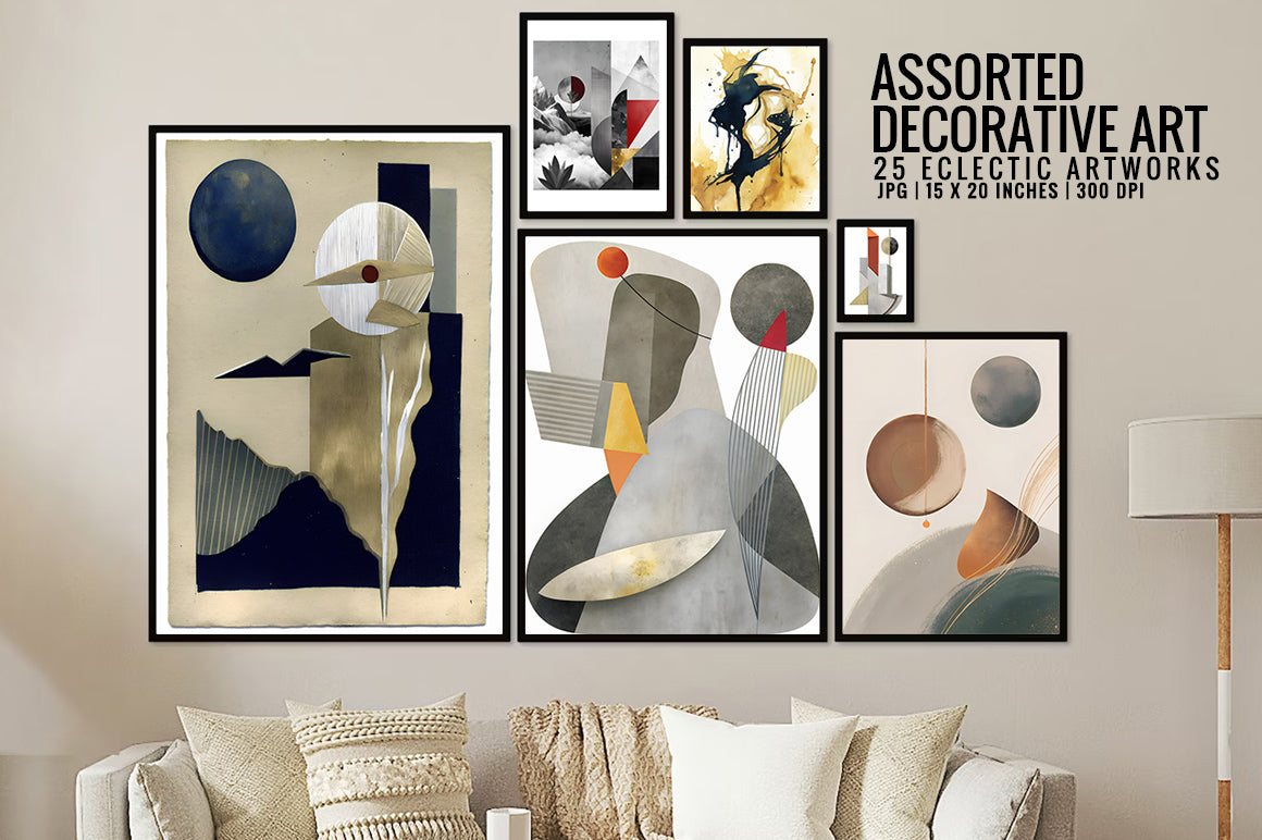 Assorted Decorative Art - Wall Art