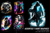 Assorted T-Shirt Graphics V3 - Funky & Groovy