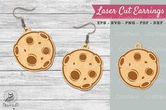 Asteroid Planet Laser Cut Earrings Design Bundle - CraftNest - Digital Crafting and Art