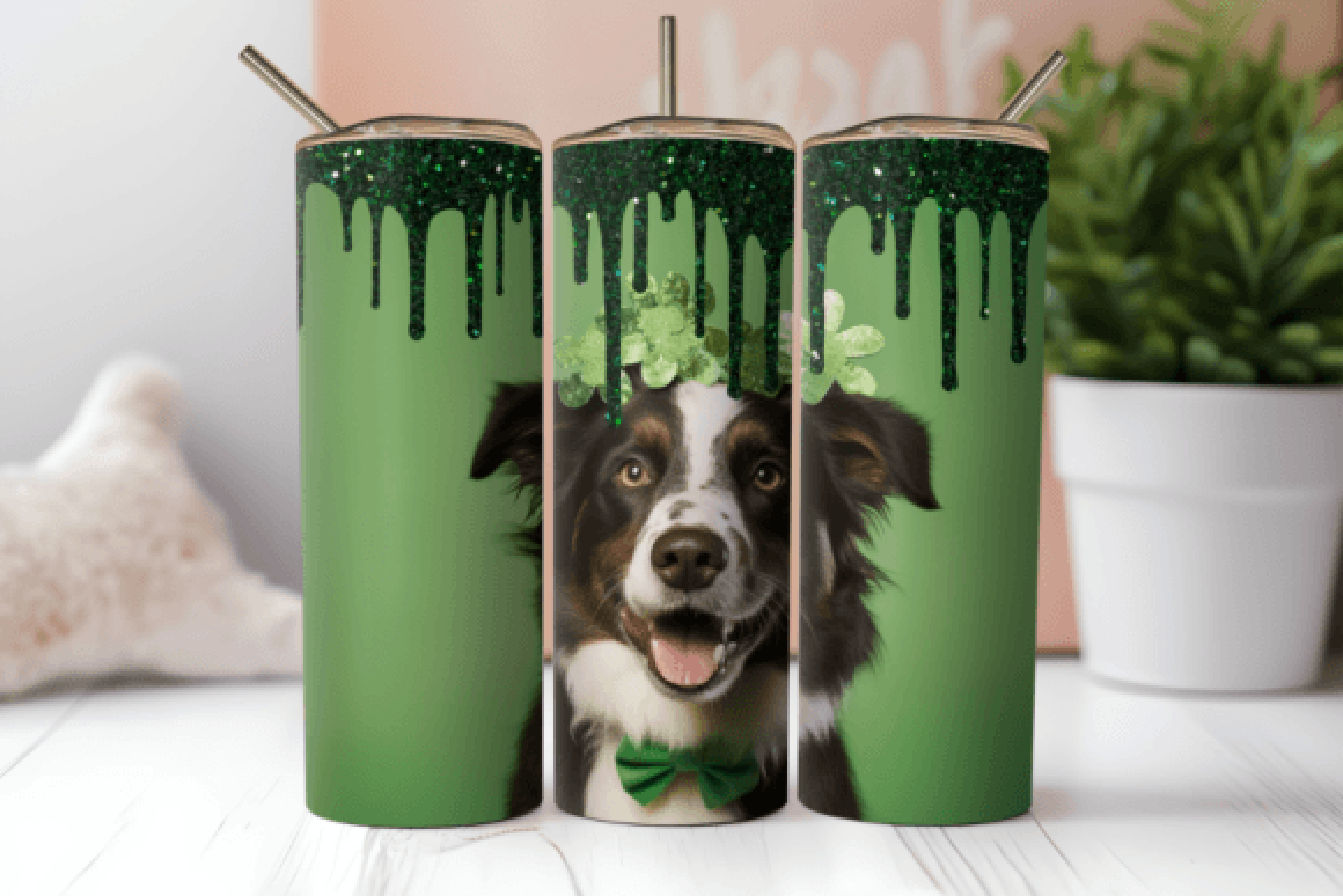 Aussie Dog St. Patrick's Tumbler Bundle
