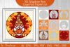 Autumn Gnome 3D Layered Shadow Box SVG Bundle