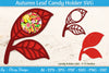 Autumn Leaf Candy Dome SVG Bundle