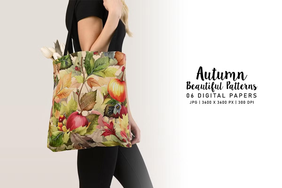 Beautiful Autumn Patterns - CraftNest - Digital Crafting and Art