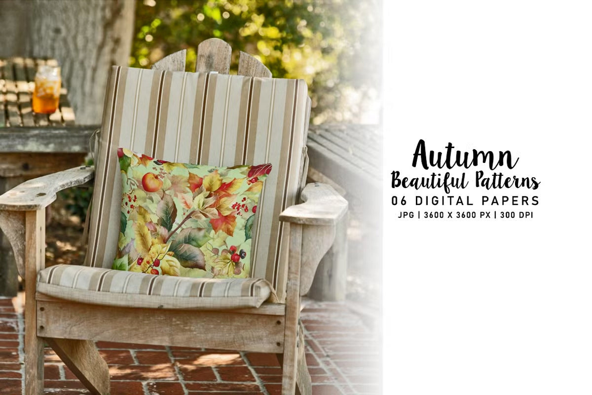 Beautiful Autumn Patterns - CraftNest - Digital Crafting and Art
