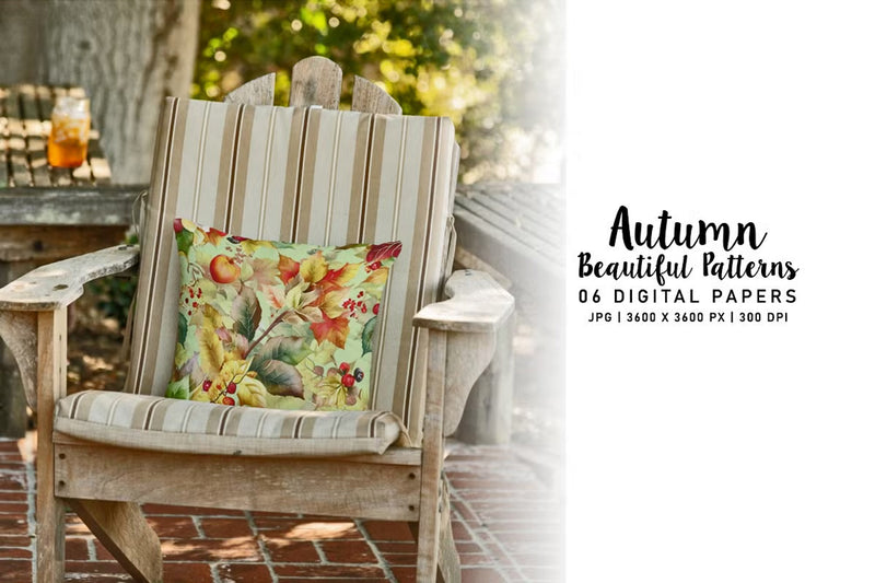Beautiful Autumn Patterns - CraftNest - Digital Crafting and Art