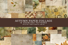 Autumn Paper Collage - CraftNest - Digital Crafting and Art