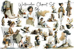 Autumn Clipart Bundle Set - CraftNest - Digital Crafting and Art
