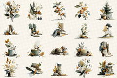 Autumn Clipart Bundle Set - CraftNest - Digital Crafting and Art
