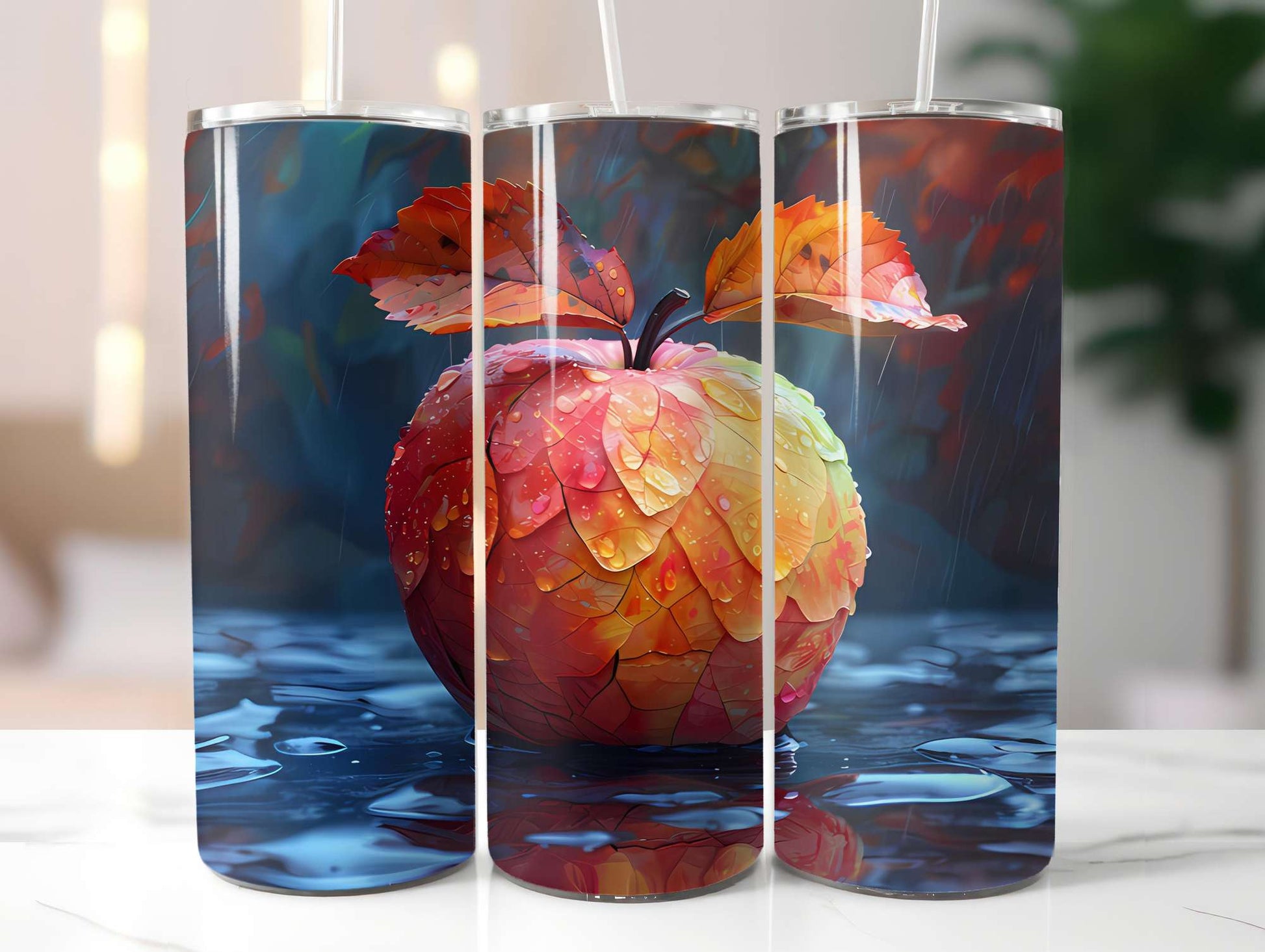 Autumn Apple 4 Tumbler Wrap - CraftNest - Digital Crafting and Art