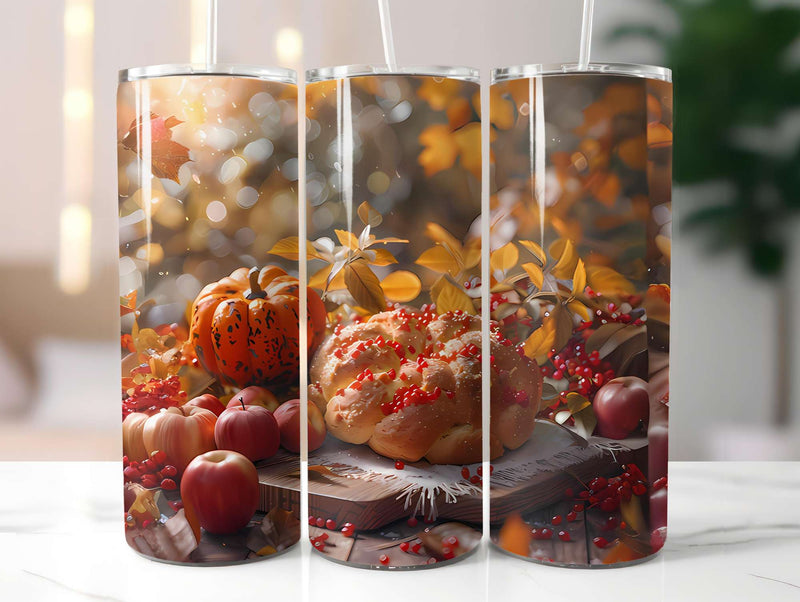 Autumn Apple 3 Tumbler Wrap - CraftNest - Digital Crafting and Art