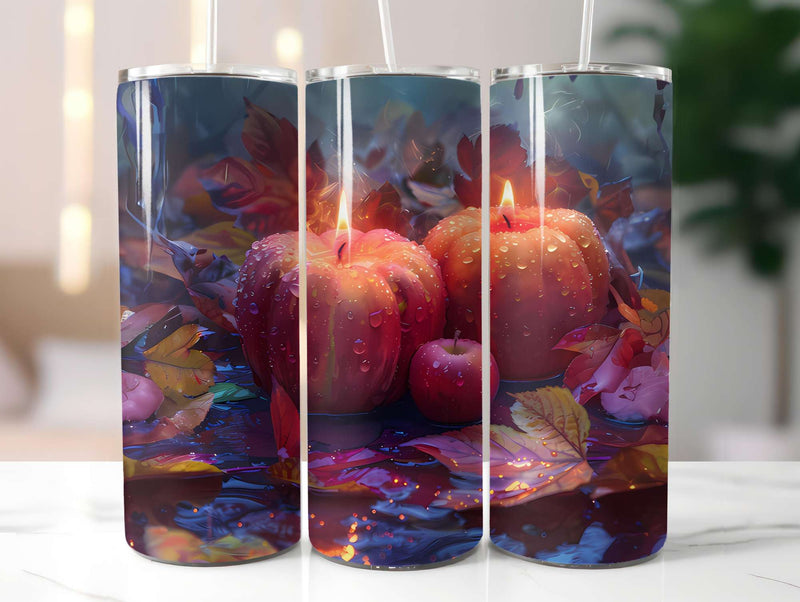 Autumn Apple 5 Tumbler Wrap - CraftNest - Digital Crafting and Art