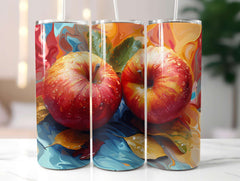 Autumn Apple 3 Tumbler Wrap - CraftNest - Digital Crafting and Art