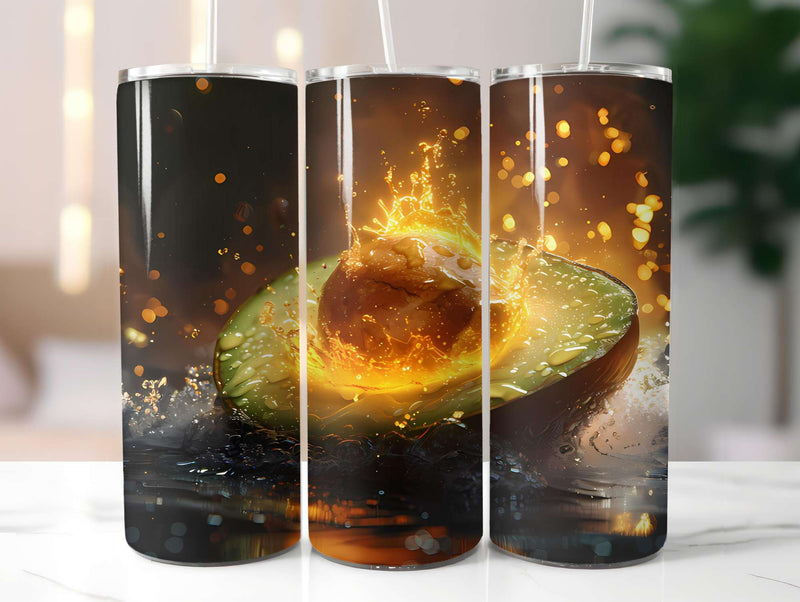 Avocado 2 Tumbler Wrap - CraftNest - Digital Crafting and Art