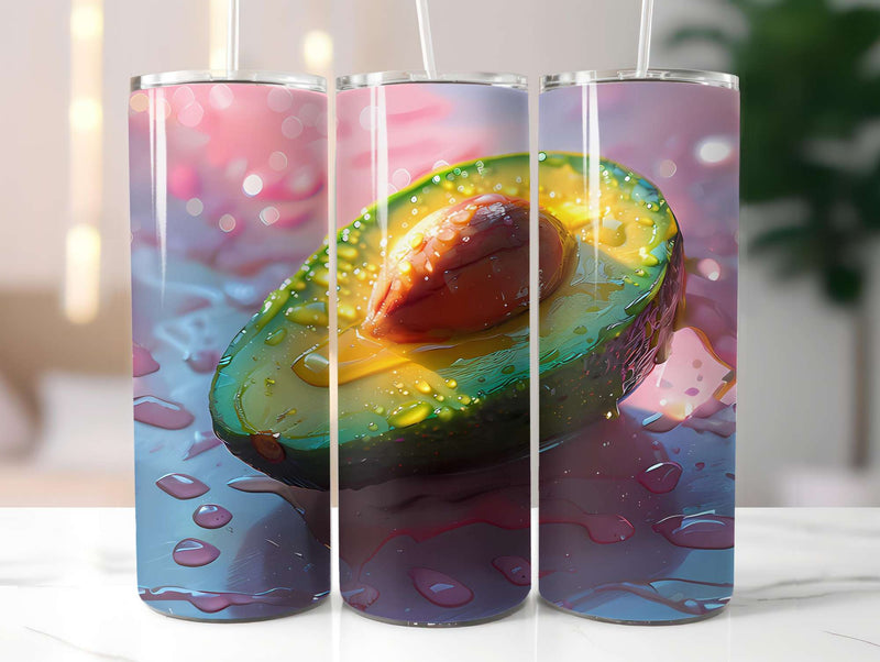 Avocado 2 Tumbler Wrap - CraftNest - Digital Crafting and Art