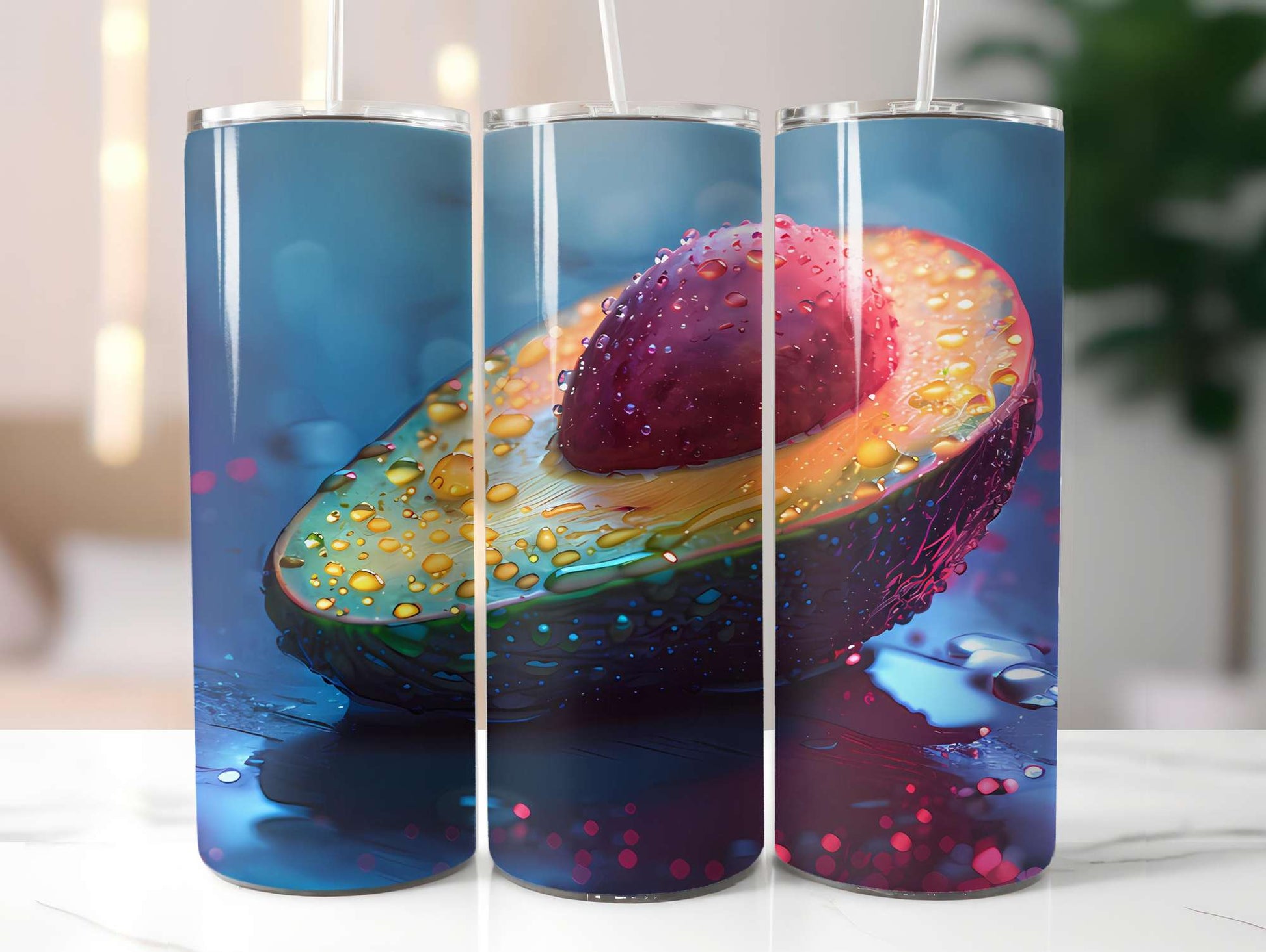 Avocado 2 Tumbler Wrap - CraftNest - Digital Crafting and Art