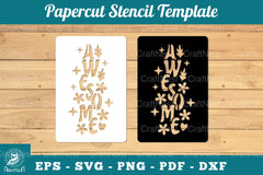 Awesome Papercut Stencil Clipart Bundle - CraftNest - Digital Crafting and Art