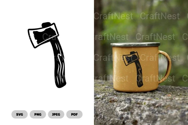 Axe Camping SVG Bundle - CraftNest - Digital Crafting and Art