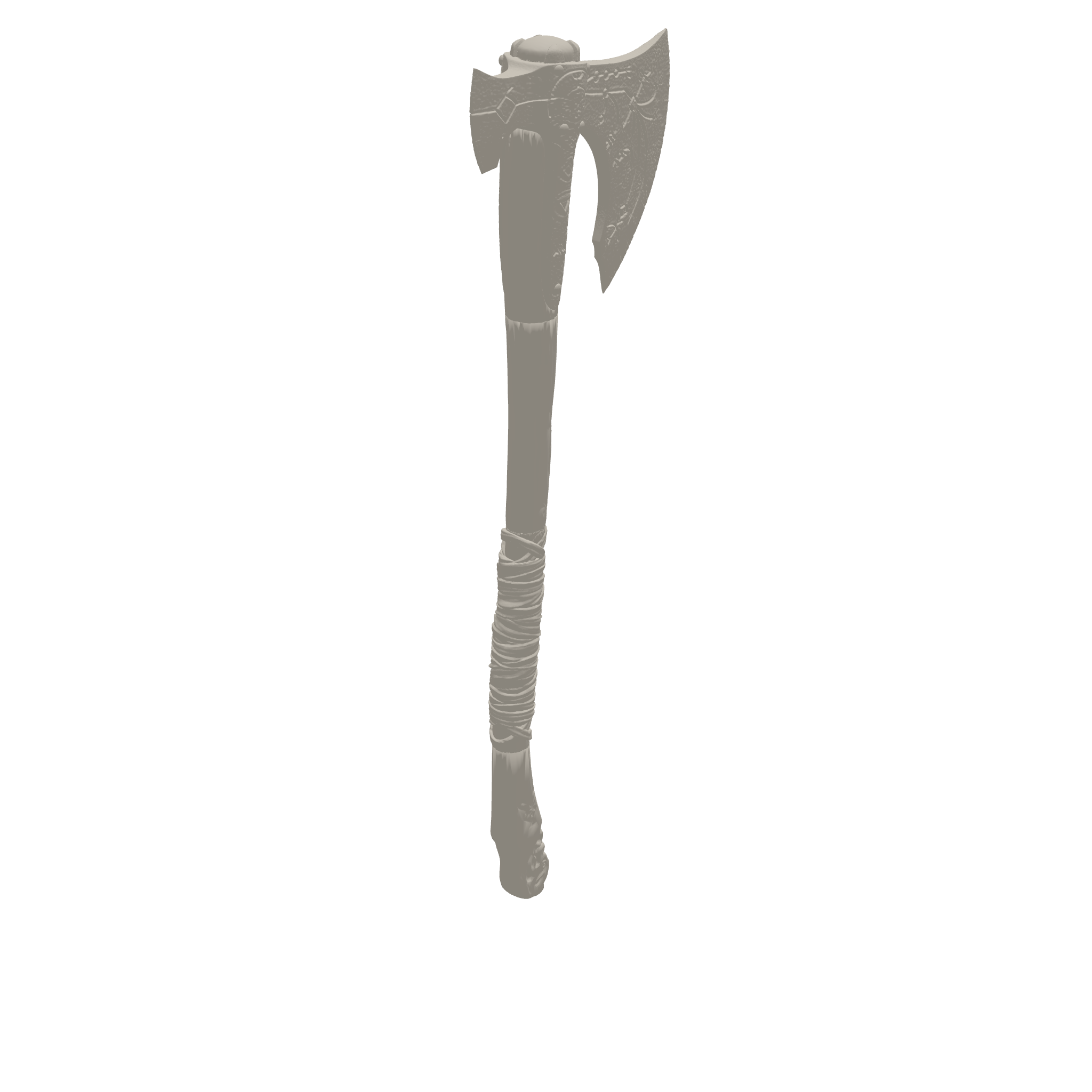 Axe 3D Print STL File